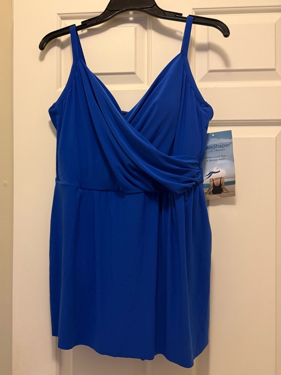 DreamShaper by Miraclesuit Other - DreamShaper Miraclesuit Ruby Romper Royal Blue Swimsuit Size 12